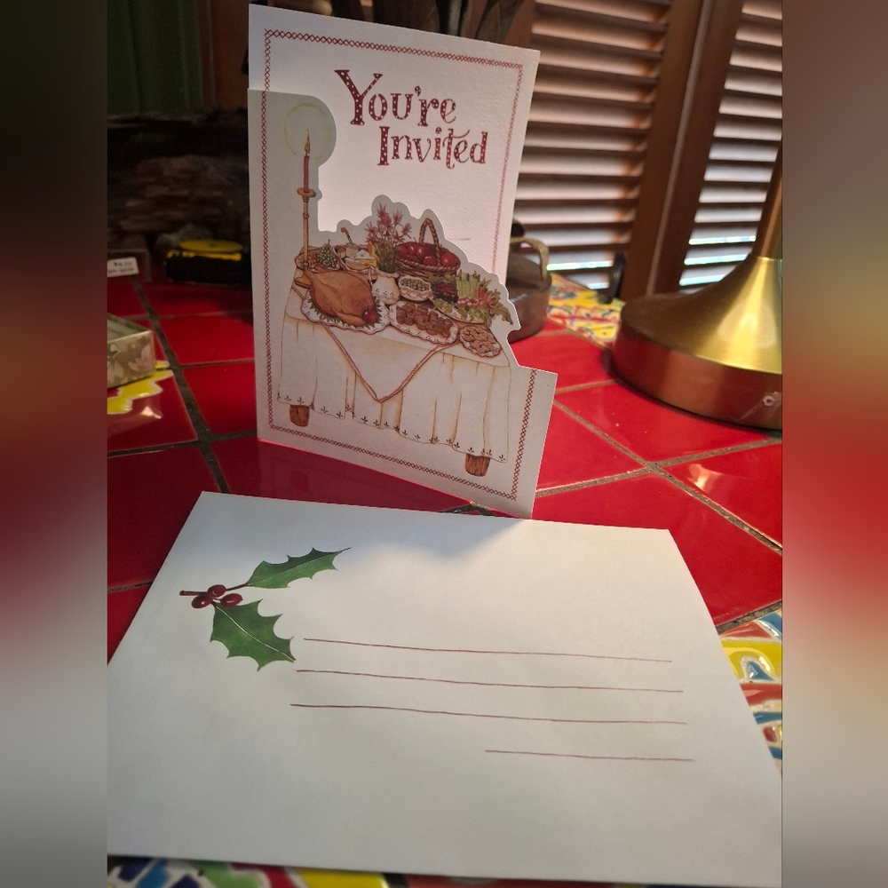 Susan Branch Vntg You're Invited 16 Party Invitations & Envelopes Vntg 1996 NEW - Picture 2 of 10